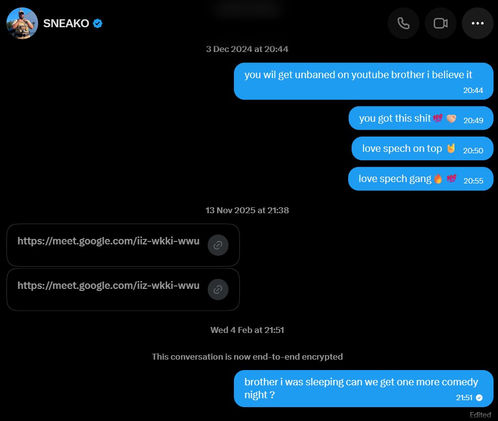 SoldierTa's tweet photo. do you guys wanna know the reason Sneako blocked me right after i asked him for a Comedy Night segment?

it's because i  would seek truth through funny everytime by throwing jabs at that boy Uthman any chance i could get... 

and Uthman decided to pull the strings by blackballing https://t.co/q5izrUwL0L