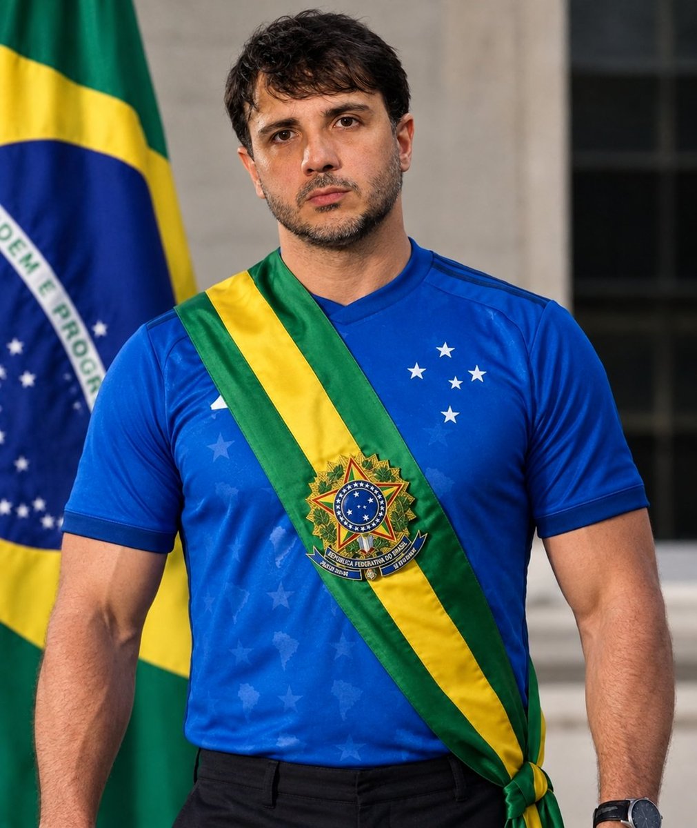 walterteodoro1's tweet photo. TODA a torcida do Cruzeiro está com você meu presidente @RenanSantosMBL , dia 01 de janeiro você estará subindo a rampa e toda a torcida cruzeirense estará comemorando.🇧🇷💙🦊 https://t.co/a6bFksSIcT