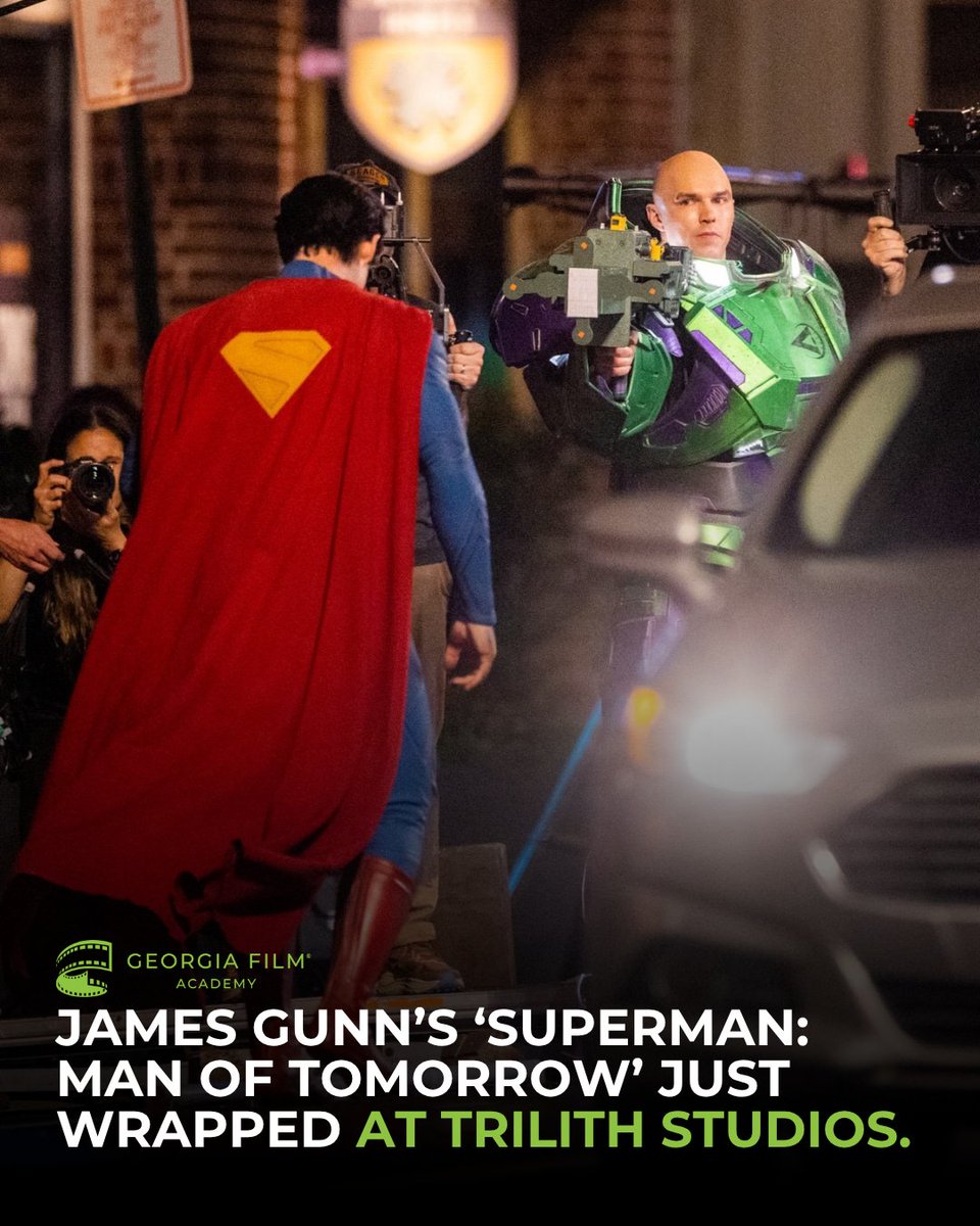GAFilmAcademy's tweet photo. Check out what's filming in Georgia!

James Gunn’s “Superman: Man of Tomorrow” wrapped production, and Justin Chon’s “Tommy Karate,” starring Pete Davidson, filmed this summer. Netflix’s live-action “Scooby-Doo: Origins” wrapped in Atlanta.

Learn about GFA at link in bio https://t.co/Rm1zlRuJAY