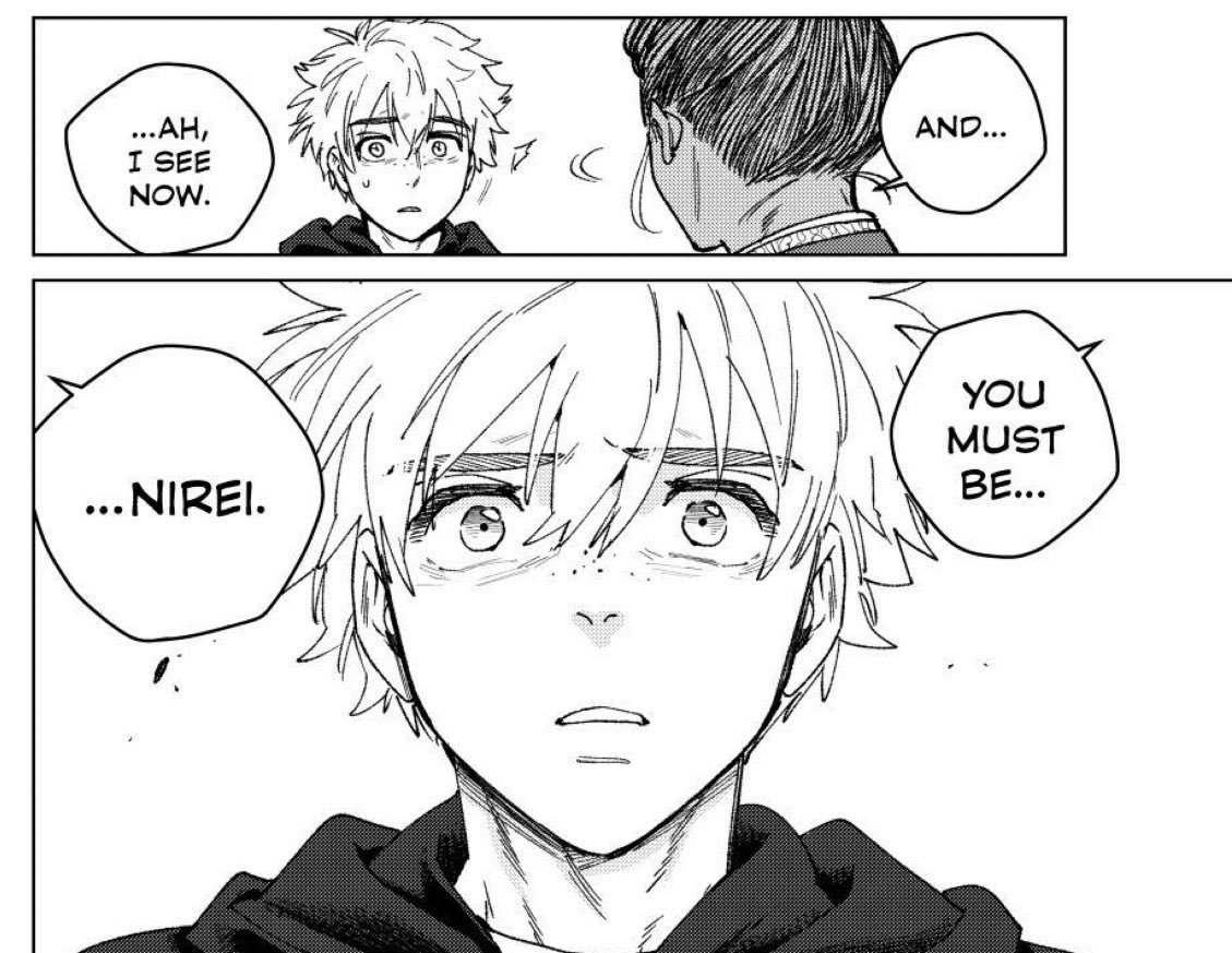 Lhs_Evan_15's tweet photo. Suo vio en nirei y sakura a su jefe al inicio, pero entre más los conocía vio la diferencia y como Sakura si puede ser un buen líder a pesar de todo y como Nirei tiene una determinación aunque parezca miedoso y con lo poco que nos da el manga se ve que al jefe le falta eso
#wb230 https://t.co/cb1sQcVcwO