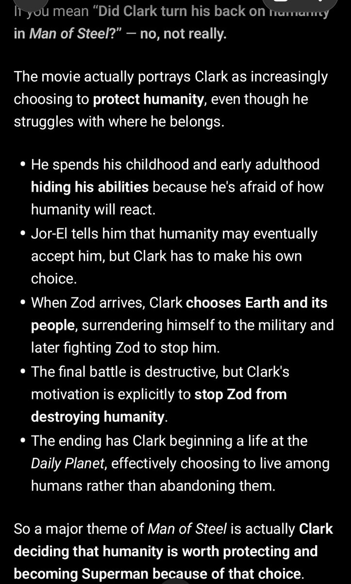 TheRedSunDeity's tweet photo. @LudwigJoz @32_vu32810 "You just have to take a leap of faith. The trust part comes later". Trust from who exactly? He gave himself up for humanity to Zod. "Surrender within 24 hours. Or watch this world suffer the consequences". You're pivoting and bluring story motivations now in future films. https://t.co/2xTHZhNLHn