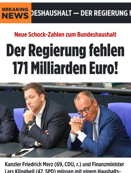 Bayerngewissen's tweet photo. Wohin ist das Geld verschwunden?? Was denkt ihr?  #Merz #Sozialismus https://t.co/1itYBm0IvX