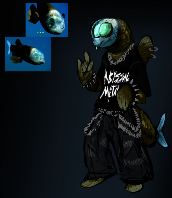 Ellizary1's tweet photo. Barreleye fish 🐟 https://t.co/cR00BjrxB0