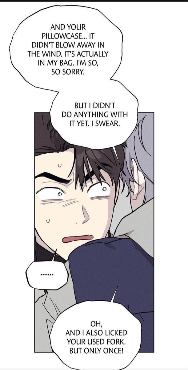 actually_heyu's tweet photo. THE TOP CASUALLY ADMITS HE'S A PERVERTED CREEP IS ACTUALLY KINDA HOT?!! HE STOLE HIS PILLOW CASE TOO?!! OHHH HE'S WHIPPED AF https://t.co/HN6wY3sslO