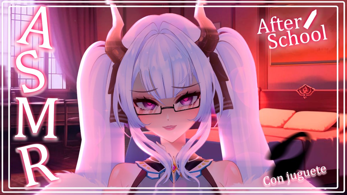 AnaWhiteCh's tweet photo. ASMR ROLEPLAY
Tu compañera  de clases quiere contigo uvu

Disponible aqui https://t.co/qCNgx4nE0t

Y la mejor version en mi Patreon!
https://t.co/7JKDLhfnLK https://t.co/5MVIZCEU3H