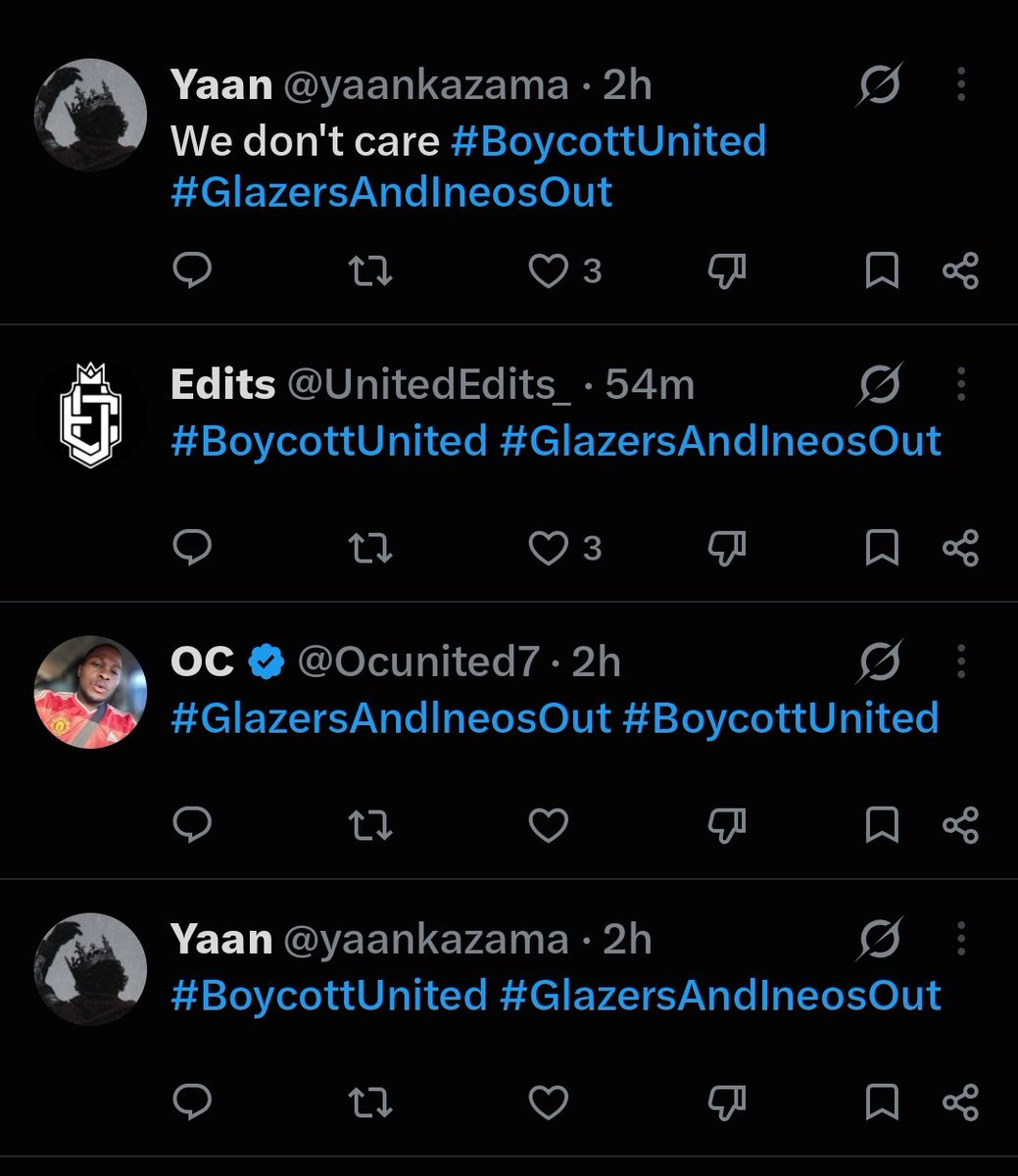 FullTimeX_'s tweet photo. Manchester united fans are everywhere in "Snapdragon" latest post on X, Snapdragon is united front shirt sponsors.

95% of the comments are from Manchester united. https://t.co/g9utQWOuqw