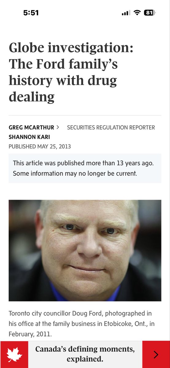 nursemomdog's tweet photo. @TinaYazdani @MGeorgeorwell @fordnation is a former drug dealer 
Why can’t we learn? https://t.co/wc4dieVZcY