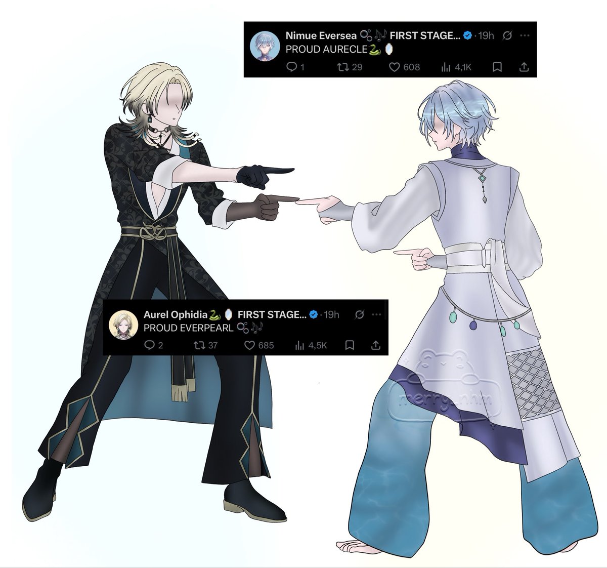 merry_nhm's tweet photo. When you want to be the no.1 fan but Sontaris exist

#NimuYAY #AureLMAO https://t.co/kRHPL7dAAJ
