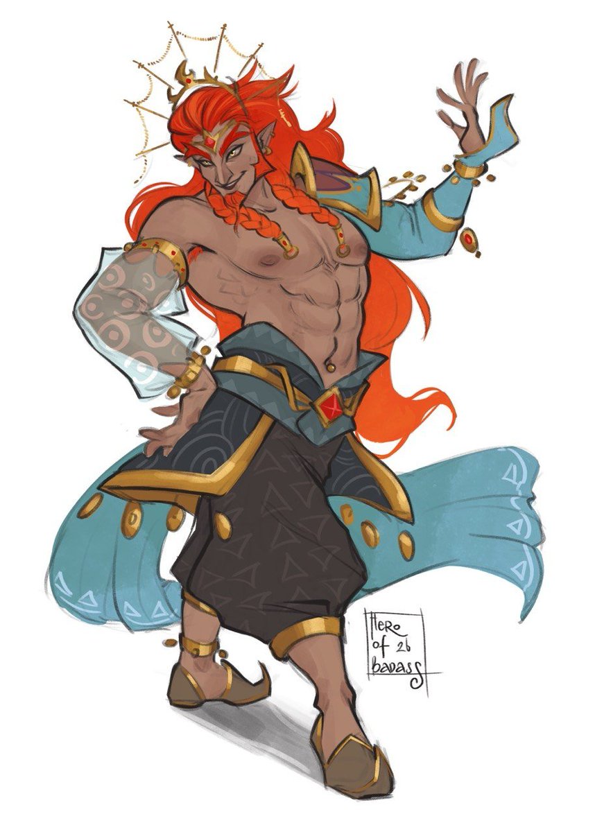 Hero_of_Badass's tweet photo. You seem to have caught him mid-suavemente!

#TheLegendofZelda #TheLegendofZeldaBeyond #ZeldaAU #Ganondorf https://t.co/1ifrV3wWaD
