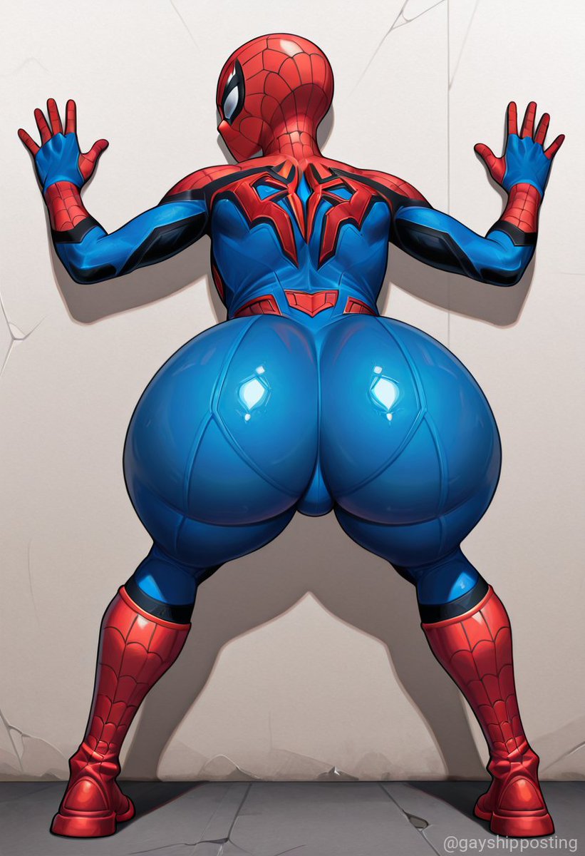 gayshinposting's tweet photo. #Marvel #Spiderman #Twink #TwinkTuesday #BigAss #BigThighs https://t.co/XNEnNicEV7