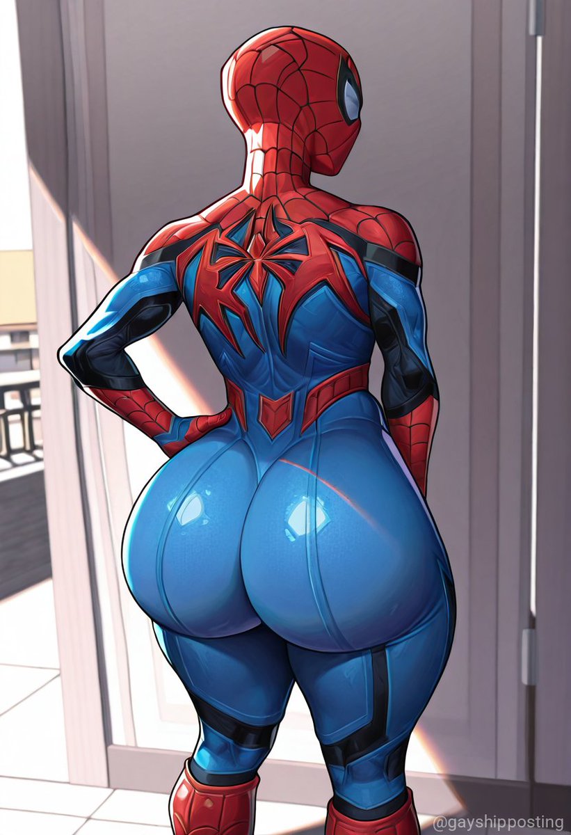 gayshinposting's tweet photo. #Marvel #Spiderman #Twink #TwinkTuesday #BigAss #BigThighs https://t.co/XNEnNicEV7