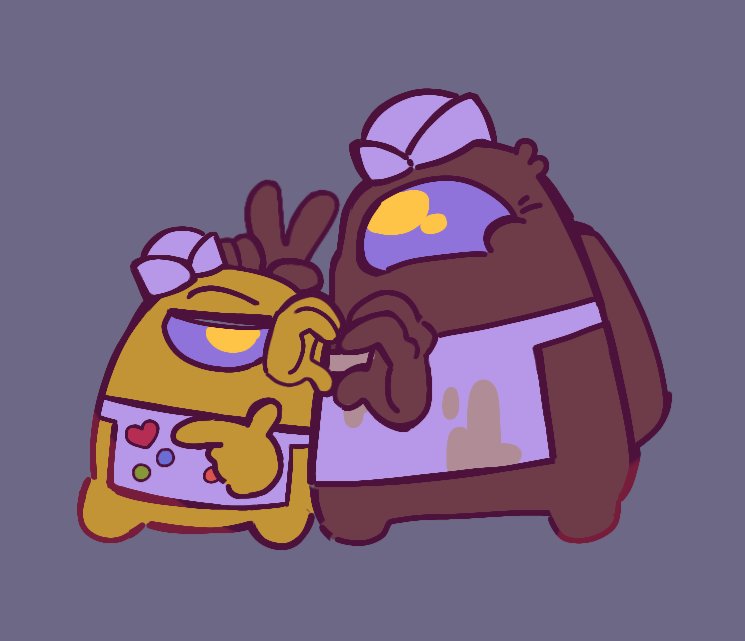 Erudit_one's tweet photo. #AmongUsfanart #yellow #brown https://t.co/7DD1cos2qa