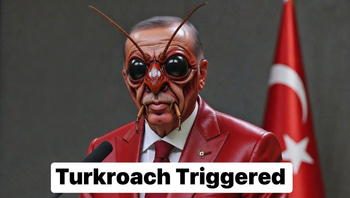 WignatChudeiw0's tweet photo. But Turkroach cockroach 🪳 are super power, they will help porkistani's 🇵🇰 (Alhamdu-lullah) https://t.co/QbKA15osOa