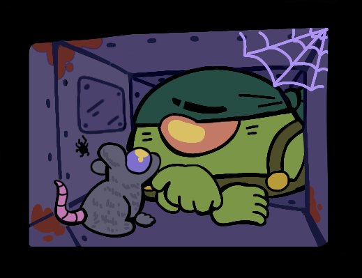 Erudit_one's tweet photo. Ratmate 

#AmongUsfanart #lime https://t.co/s4cYoCigUv