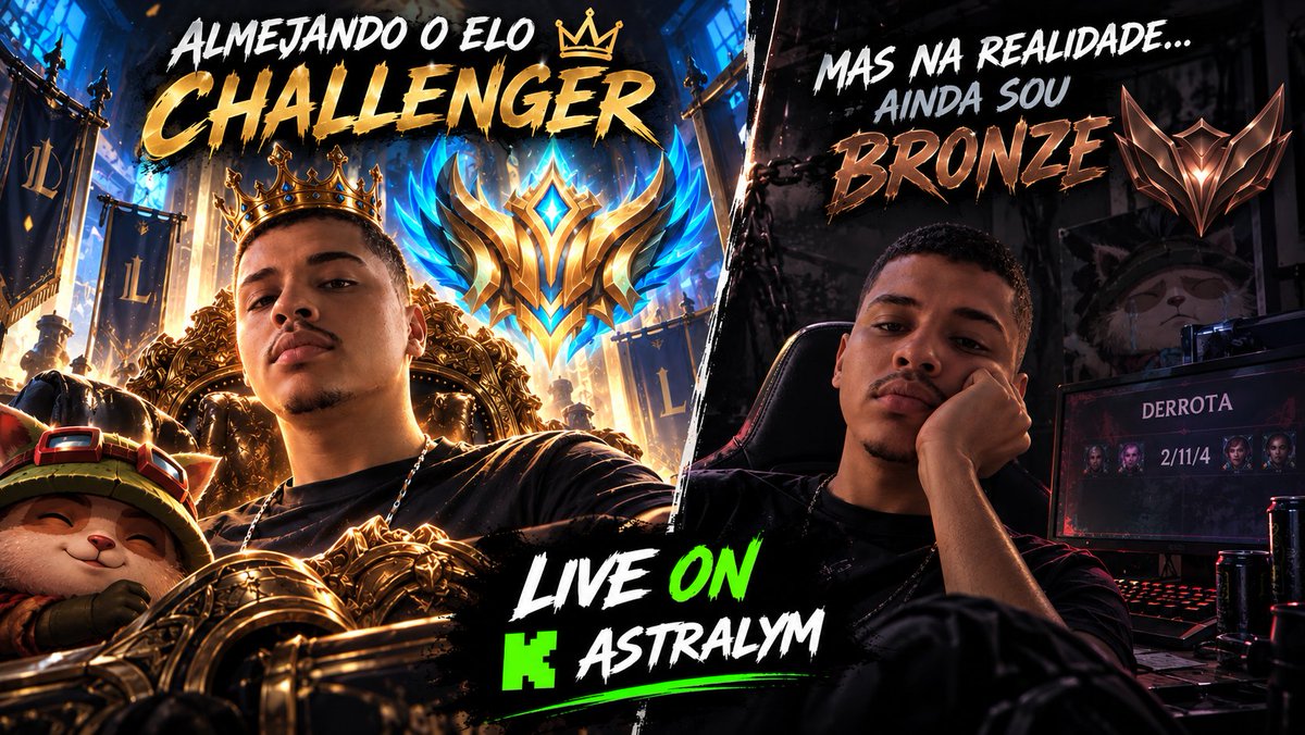 paiN_Astralym's tweet photo. Do bronze ao Challenger passando raiva.

Live on, cola com a gente na Kick!! Link nos comentários↓ https://t.co/wg0poMajJy