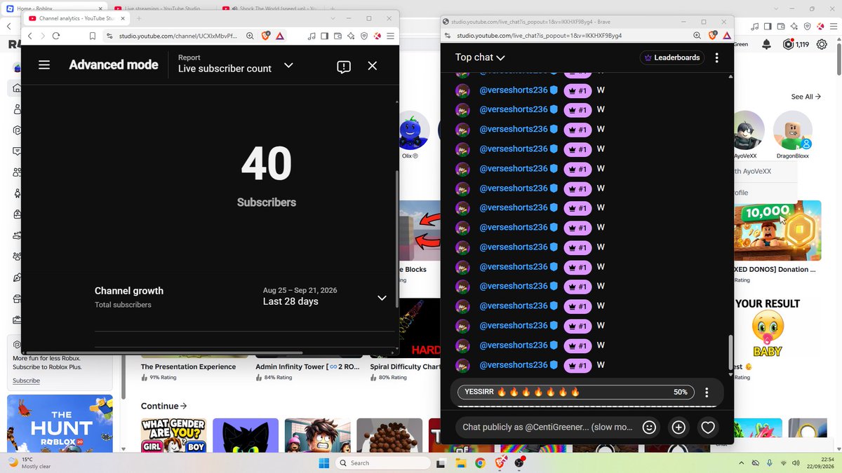 RealCentiGreen's tweet photo. Thanks for 40 subs on CentiGreener!!! can't wait to see whats more to come! https://t.co/b0mO4giAmf