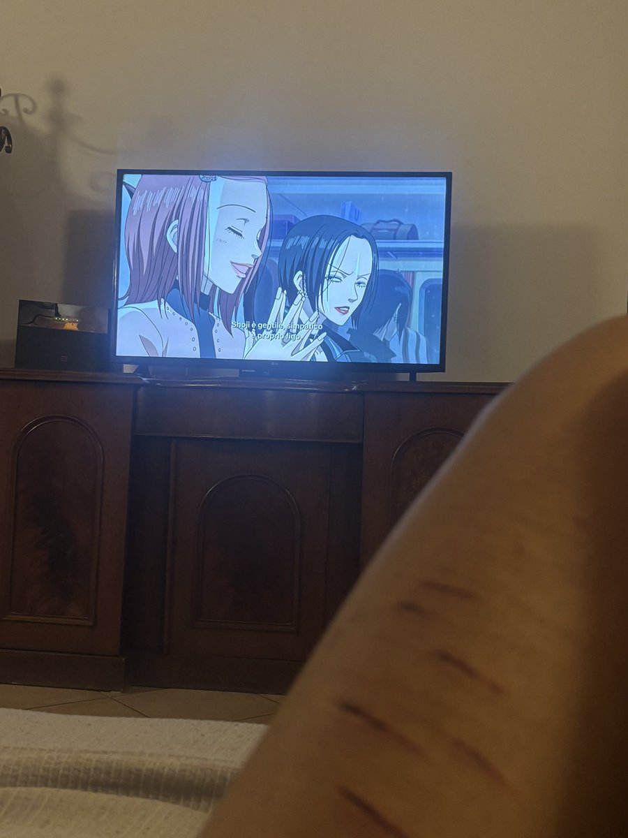 rir1_4bby's tweet photo. watching nana with mum 🎀 https://t.co/FS8n1aBqW0