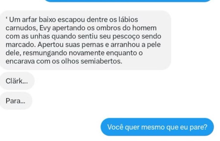Amandaawong's tweet photo. @leonscest você quer mesmo que eu pare? https://t.co/3olbgeW8Xn