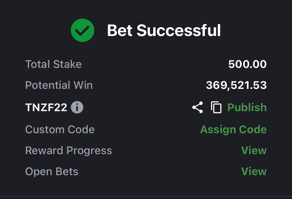 jasper_ken3's tweet photo. TNZF22= 500 plus odds 

Good night 🌙 https://t.co/Kch8rD9aDC