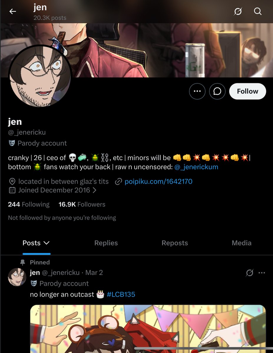 Alts_and_Alts's tweet photo. @superfox_40 @DantehDrea43630 Forgot the underscore my bad https://t.co/CqPTc0qcs2