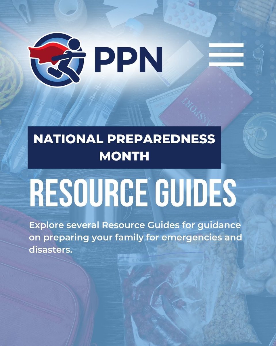pedsprevention's tweet photo. In recognition of National Preparedness Month, PPN has gathered several Resource Guides in a collection to help families prepare and stay ready for emergencies. Learn more: https://t.co/ogvGd31dHw https://t.co/i3zG1bIgkG