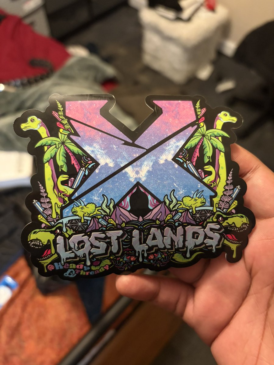 TheNamesHezzy59's tweet photo. Me and the wifey @Stinkyahhmushy found a Lost Lands sticker on the ground lmao @Excision https://t.co/96PIogH1KF