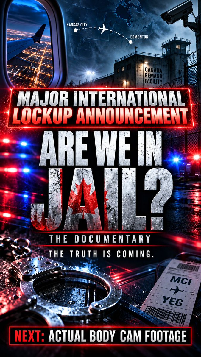 Standish913's tweet photo. 👁 Imagine being legally blind, thousands of miles from everything familiar, and realizing your first arrest EVER is happening in another country. I lived that shit.

⛓️ “ARE WE IN #JAIL?” Official Trailer OUT NOW ➡️ https://t.co/EPkasBKc2d

#LockedUpAbroad #TrueCrime https://t.co/dA10mAFRta