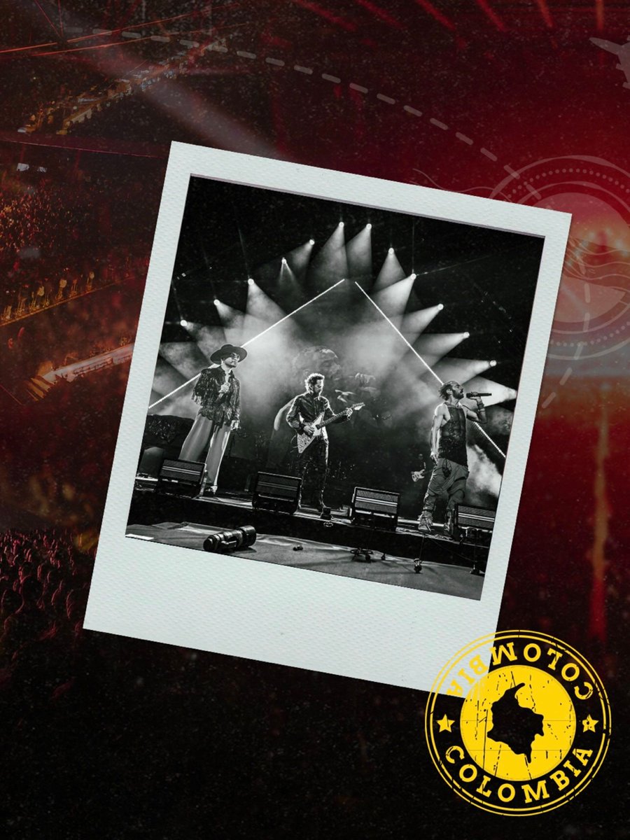 CamilaMX's tweet photo. Colombia, ¿están listos? 🇨🇴❤️

Bogotá nos espera para una noche de esas que se quedan en la memoria, con canciones que han sido parte de nuestra historia durante estos 20 años.

¿Con quién van a compartir esta noche? ❤️

🎟️ Boletos disponibles, enlace en nuestra bio.

#CamilaAdiósWorldTour #20AñosDeCamila