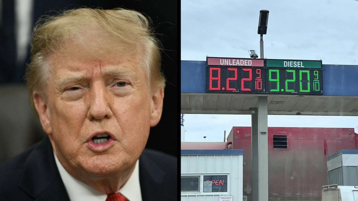 GOP__Ls's tweet photo. 🚨 BREAKING: Gas prices in rural Alaska have SKYROCKETED to over $9 PER GALLON. https://t.co/I8qc8KEO8h