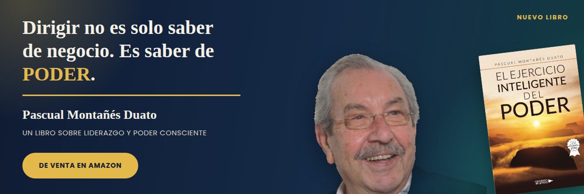 educaparty's tweet photo. “No hay nada más innovador que ser uno mismo” Pascual Montañés, autor del nuevo libro: “El ejercicio inteligente del poder” de venta en @amazon https://t.co/XNWOsSgT6J