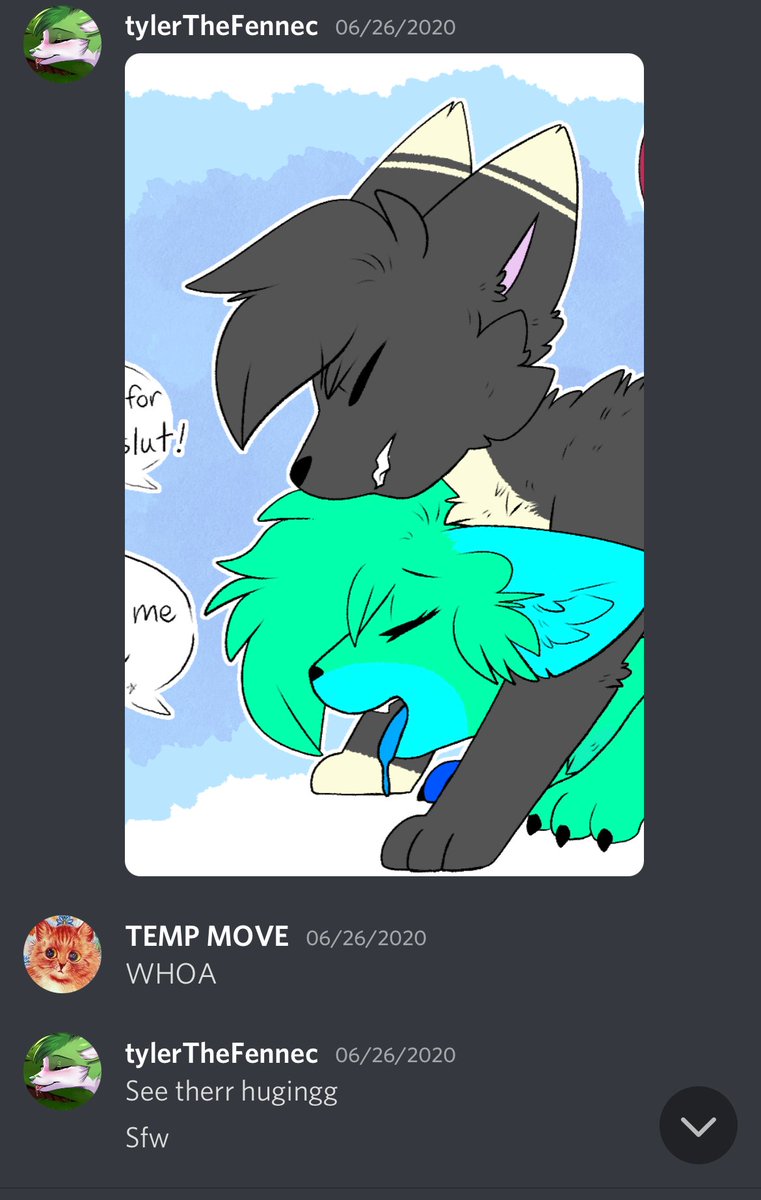 burgerboything's tweet photo. hey i really dont want to draw attention to myself but @TylerTheFenn3c is a groomer who sent his NSFW comms to minors and got NSFW comms WITH A 15 YEAR OLD'S SONA back years ago. please watch out for this guy in the furry community https://t.co/wEzmchLi5U