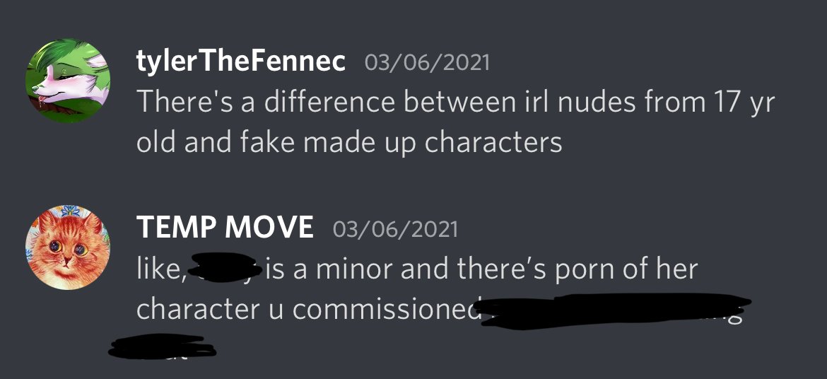 burgerboything's tweet photo. hey i really dont want to draw attention to myself but @TylerTheFenn3c is a groomer who sent his NSFW comms to minors and got NSFW comms WITH A 15 YEAR OLD'S SONA back years ago. please watch out for this guy in the furry community https://t.co/wEzmchLi5U
