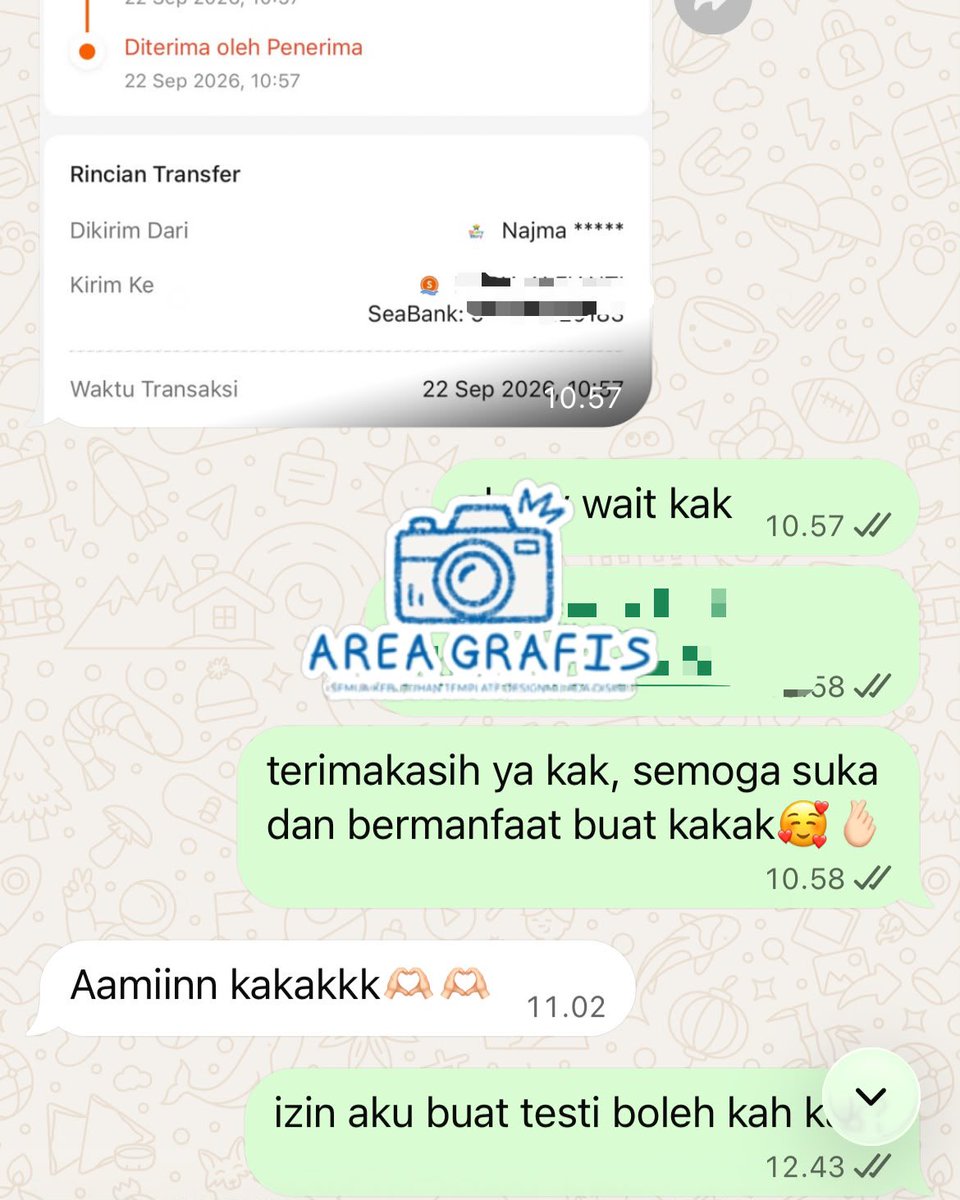 areagrafis's tweet photo. alhamdulillah custom template sudah selesai, yang mau custom juga bisa ya tmn tmn. open jasa edit foto, video, carousel, dan template wisuda/wcc🥰🫰🏻#zonauangㅤ #zonajajan️️ https://t.co/K8SzYvtnjq