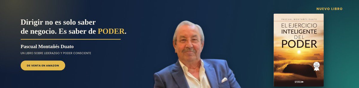 elearningactual's tweet photo. “No hay nada más innovador que ser uno mismo” Pascual Montañés, autor del nuevo libro: “El ejercicio inteligente del poder” de venta en @amazon https://t.co/IMRBE8u2Wg