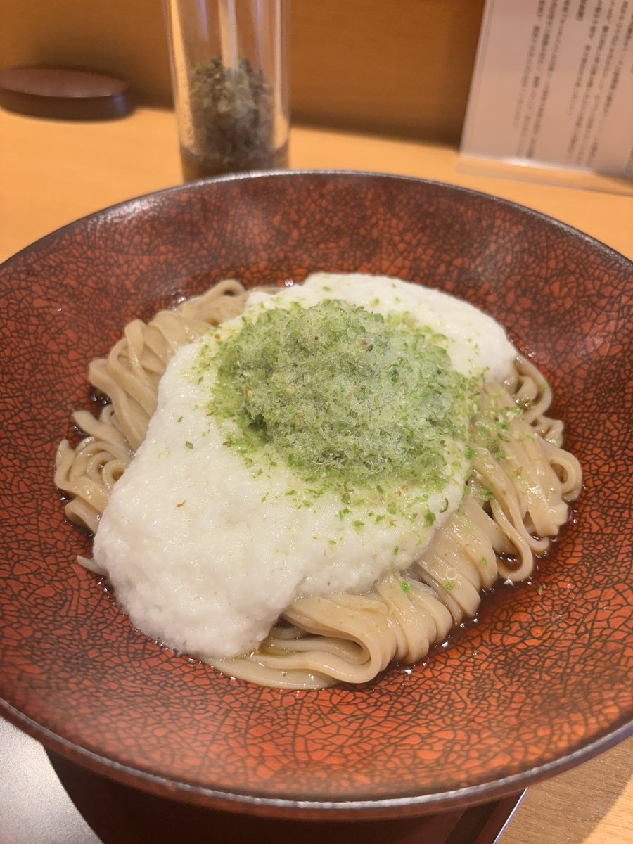 mugino_yoake's tweet photo. 9月23日（水)

11:00～15:00（Lo）

18:00〜20:00 （Lo）

🧊期間限定🧊
山椒氷のすだちとろろやります！数量限定です。

🌻夏季限定🌻
冷やし中華あります！ぜひどうぞ！ https://t.co/UiKt8b3mrn