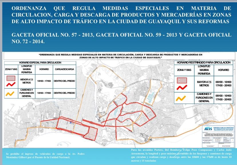 FenatrapeEC's tweet photo. FENATRAPE informa de Ordenanza que regula la circulación al Transporte Pesado, en Guayaquil, que circulan; y realizan carga y descarga, entre las 10h00 y las 17h00
@ATMGuayaquil
@PoliciaEcuador
@MIT_Ecuador https://t.co/tqNm6ehNnP