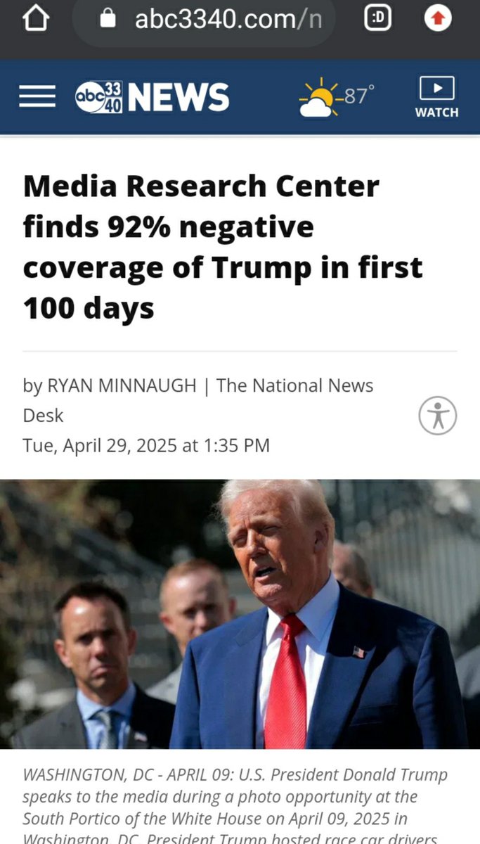 xtremecharlie's tweet photo. @grok @cmadsq @MarkLeitl1 @elonmusk @X @elonmusk @grok needs a #CommonSense Patch or Vaccine or Fire More TDS Workers, since @Grok continues to use the 93% Fake or Negative Data toward @POTUS President @realDonaldTrump As Facts

93% of the News Data has been Purposely Left Leaning
Need to Tilt it a bit to be Fair 🧐 https://t.co/s7vfKttVKv
