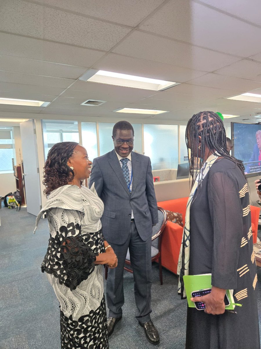 OpiyoWandayi's tweet photo. Joined the First Lady @MamaRachelRuto at a meeting with the UNDP on clean cooking in New York City. #PoweringTheNewKenya https://t.co/aI0GYsP3Wk