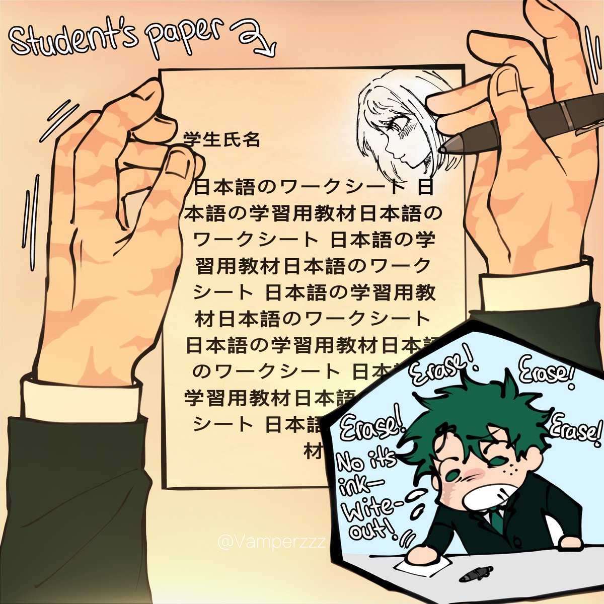 Vamperzzz's tweet photo. Everything reminds me of you (1/3)

#izuocha https://t.co/6V9AzVoyP5