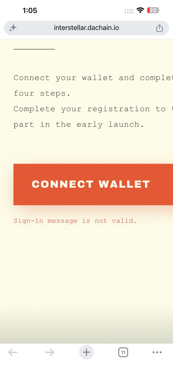 Saifsaaaam's tweet photo. @0xmahdishadow @dac_chain Not showing sign in is not valid https://t.co/piRJSMizJl