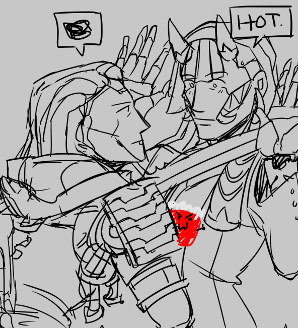 RiceSugarBowl's tweet photo. More Ash x Shion scribbles
#overwatch #apexlegends #ash #shion https://t.co/fhoPYmxnr2