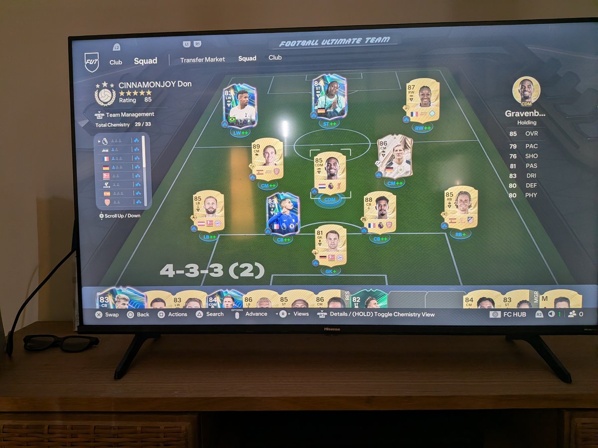 BeatzBankhouse's tweet photo. @FUTBIN #squadsurgery https://t.co/vbhFoNP4DX