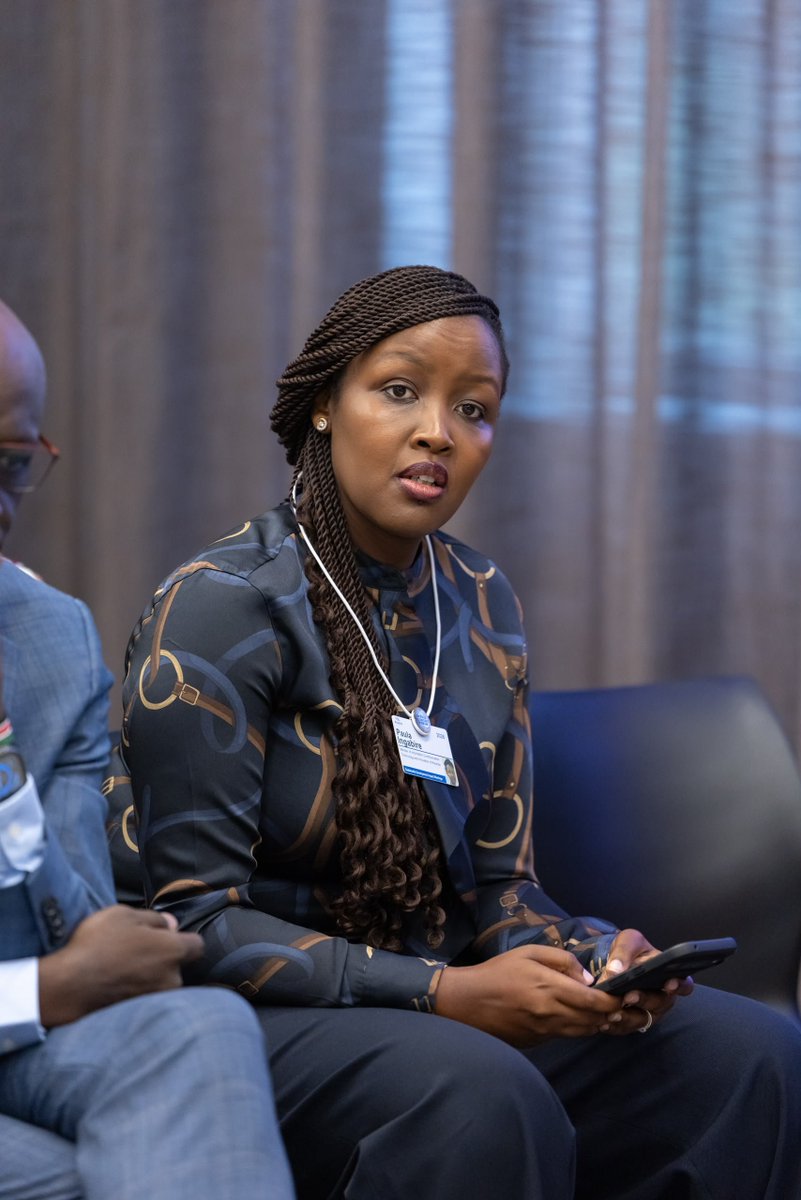 RwandaICT's tweet photo. At the sidelines of #UNGA81, Minister @MusoniPaula joined the World Economic Forum’s Centre for AI Excellence to discuss AI sovereignty, infrastructure and Africa’s digital transformation.

She highlighted Rwanda’s experience and the need to move beyond individual AI pilots towards scalable solutions, with African countries collaborating on data, compute, energy, skills and interoperable frameworks while retaining agency over AI deployment.

She emphasized skills as a core pillar of AI sovereignty, enabling Africa to develop and deploy AI solutions that respond to local priorities and ensure its benefits reach citizens.