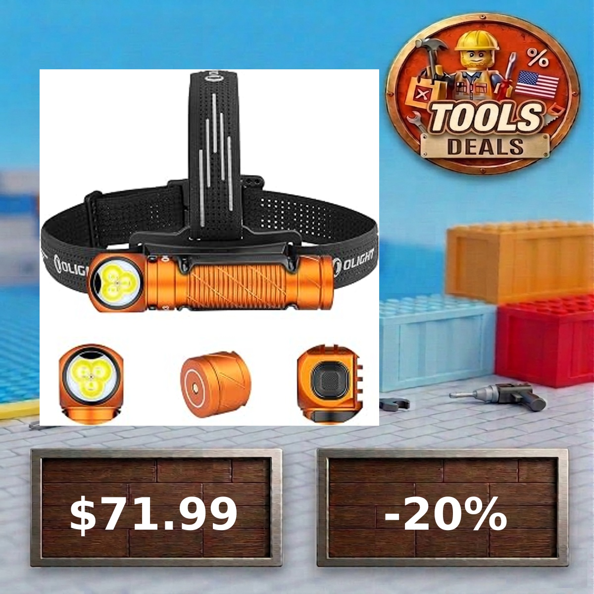 ToolsDealsUS's tweet photo. 🛠️ OLIGHT Perun 3 Headlamp Rechargeable, Red Light, Waterproof, Orange
💰 71.99$
📉 -20.0% 🔥 Historic Low
🎯 80/100
⭐ 4.6★ (911)
🛒 Grab the deal: https://t.co/FgCIm1959T
#tools #diy #amazon #Ad https://t.co/FQxQQNCgYd