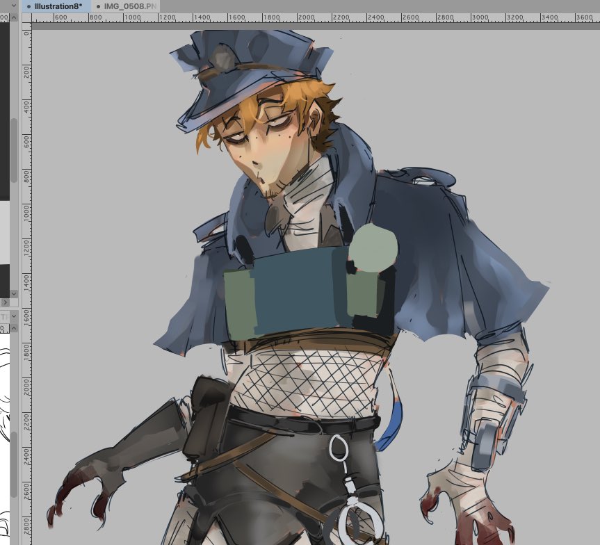 jawbsie's tweet photo. #outlasttrials oc wip https://t.co/2wgtr0DdmE