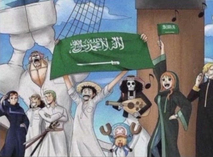 lunluffyy's tweet photo. كل عام ووطني بخير💚⚔️ https://t.co/3nOFVfWYTp