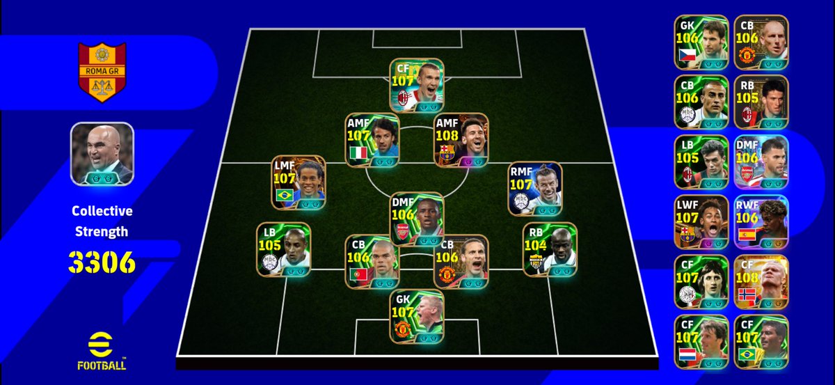 bravta2bravta's tweet photo. 📢🚨 Use this formation if you’re a good possession gamer or a quick counter user with good passing abilities and you will thank me later… 

You will actually be on the BULLISH RUN! 🟢🟢🟢

#eFootball https://t.co/ev0zsMYGL8