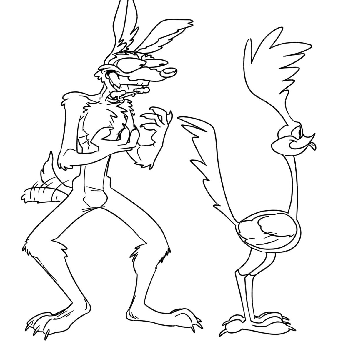 SamiAlienigena's tweet photo. He is... Happy to see him hehe XD 
#wileecoyote #roadrunner #wileroad #looneytunes https://t.co/wRobeiq2rj