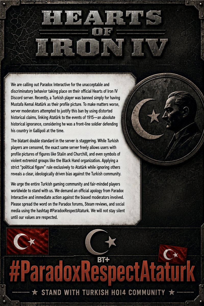Better_TR_Plus's tweet photo. #hoi4 #BetterTurkeyPlus #gamedev #Turkey #Türkiye #steam #HeartsofIron4 #ParadoxInteractive #ParadoxRespectAtatürk https://t.co/DHmgMUSkAH