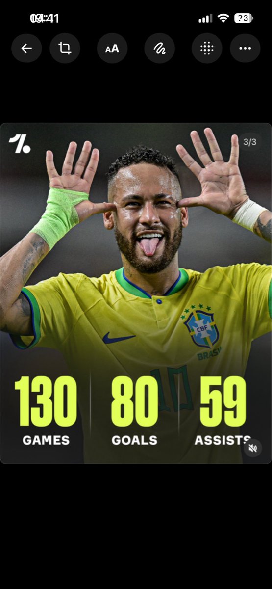 LAUTAROCAMPOS81's tweet photo. @MoneyMagnet89 All he say it’s wrong.🫏Neymar santos Barca psg Brasil 2010-2023 was best players in world , NOBODY COULD STOP HIM , Neymar  2010  at 18 year old , 43 gol 33 assits only PELÉ DID THAT , win 34 trophy ,69 trophy individuel,  win everything sud America and Europa , 3 trophy Brasil. https://t.co/NXFm3swJs8